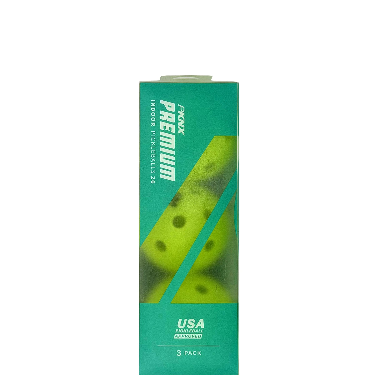 Confezione da 3 Palline da pickleball Pro Kennex Indoor Premium (26 Fori)