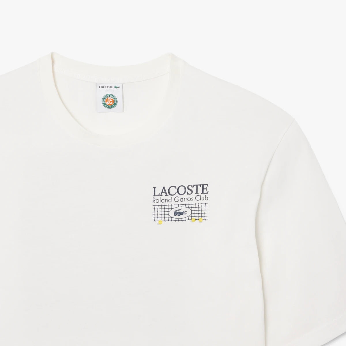 T-Shirt Lacoste Roland Garros Club Grafica