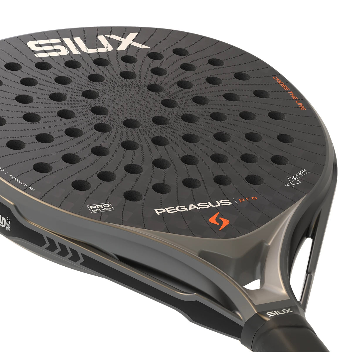 Racchetta Test di Padel Siux Pegasus Pro 2026 Storm Grey