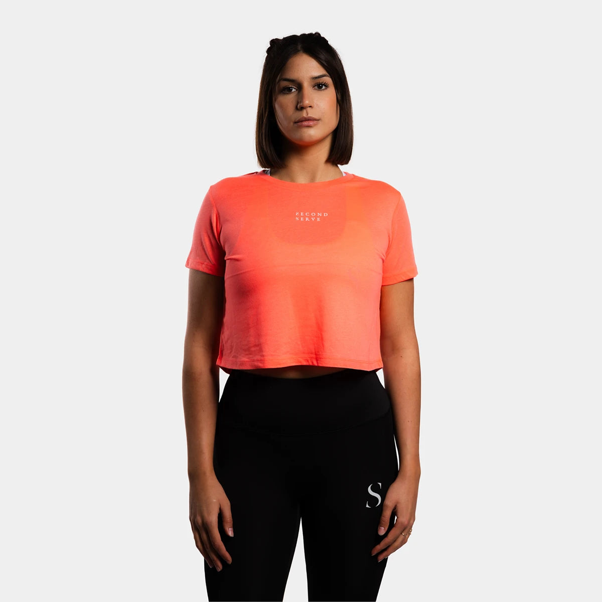 T-Shirt Second Serve Donna Open Court