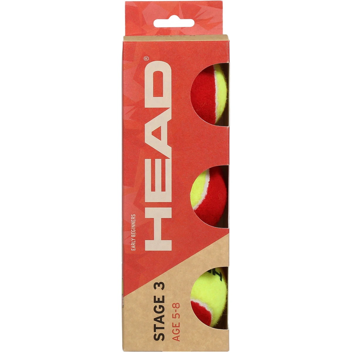 Tubetto da 3 Palline Head Tip Rosso