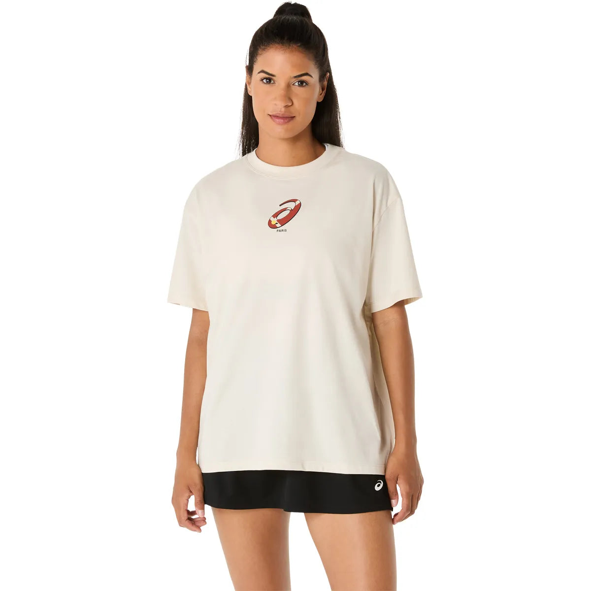T-Shirt Asics Donna Court Graphic Paris