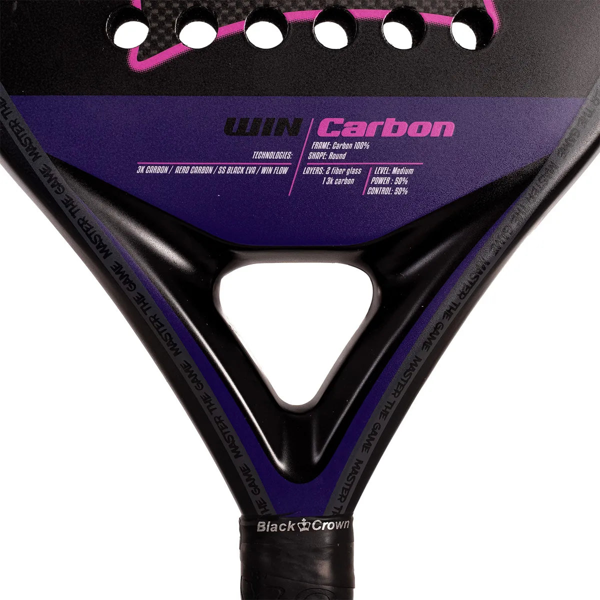 Racchetta da padel Black Crown Win Carbon