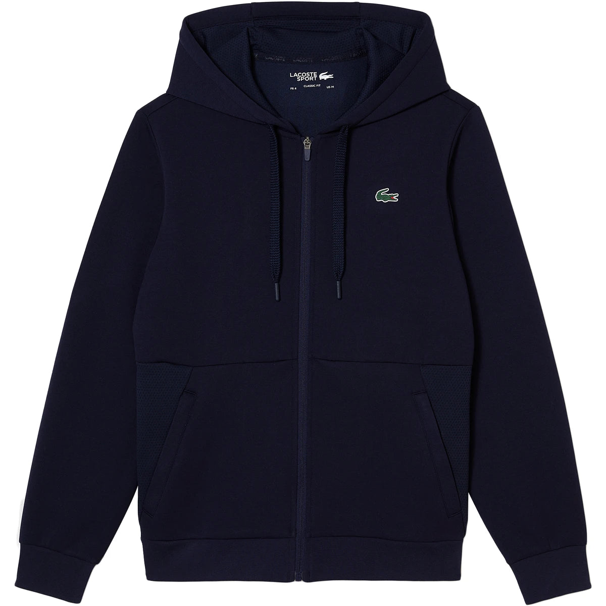 Felpa Lacoste con cappuccio Fz Core Performance