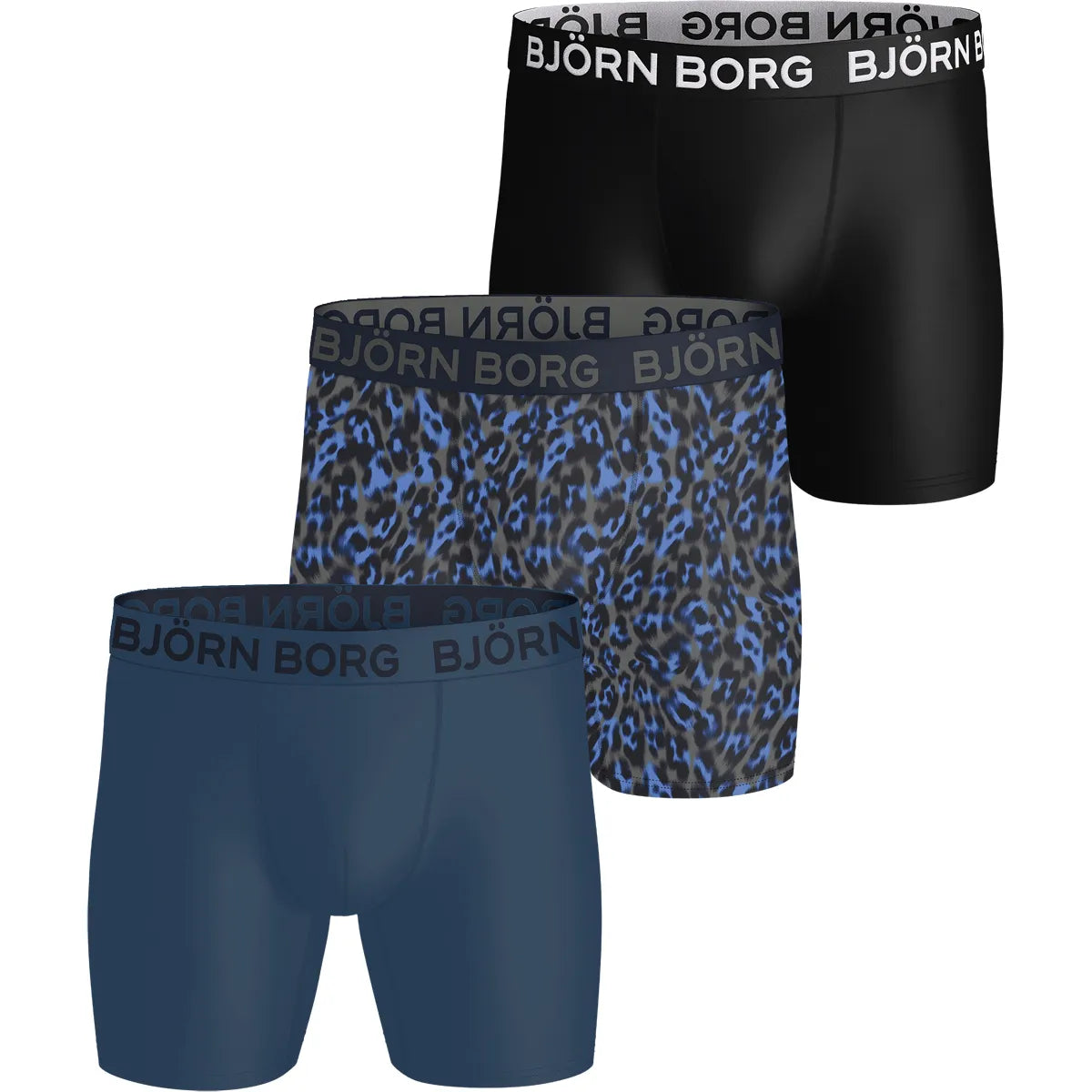 Confezione da 3 Boxer Bjorn Borg Sports Microfibra