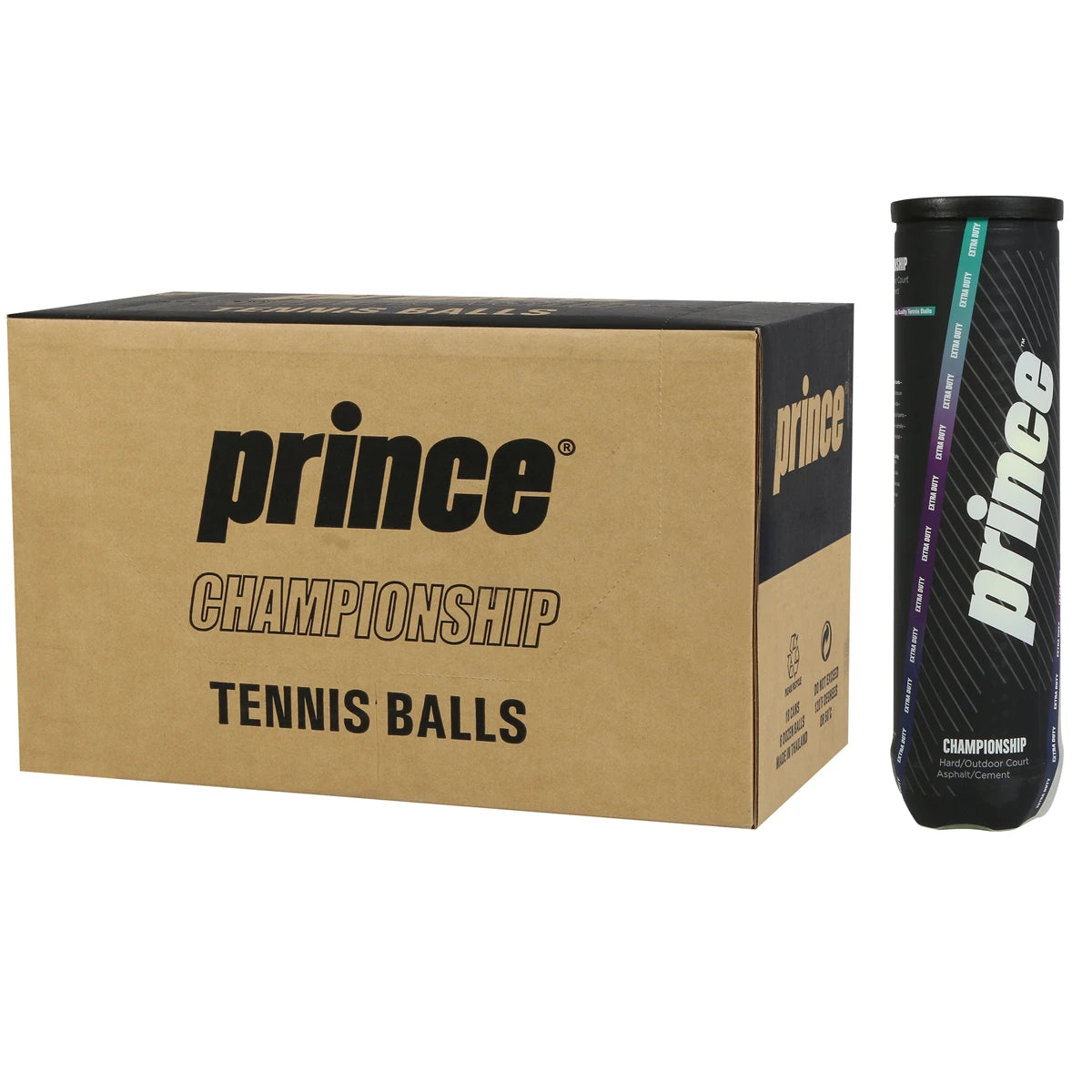 Scatola da 18 Tubetti da 4 Palline Prince Championship