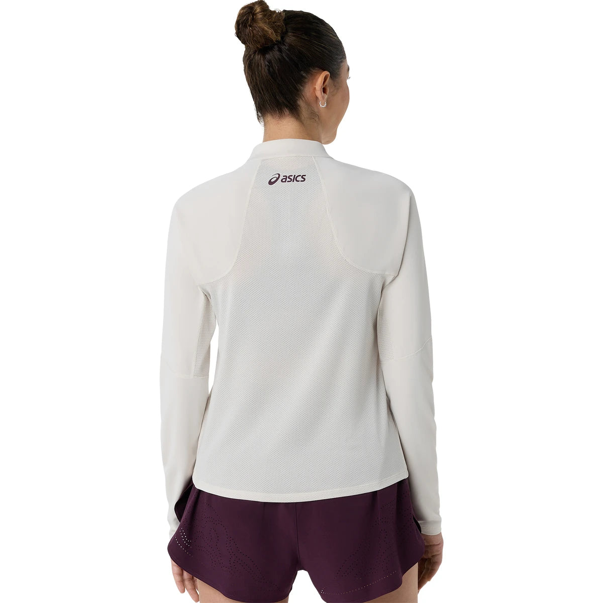 T-Shirt Asics Donna Match 1/2 Zip