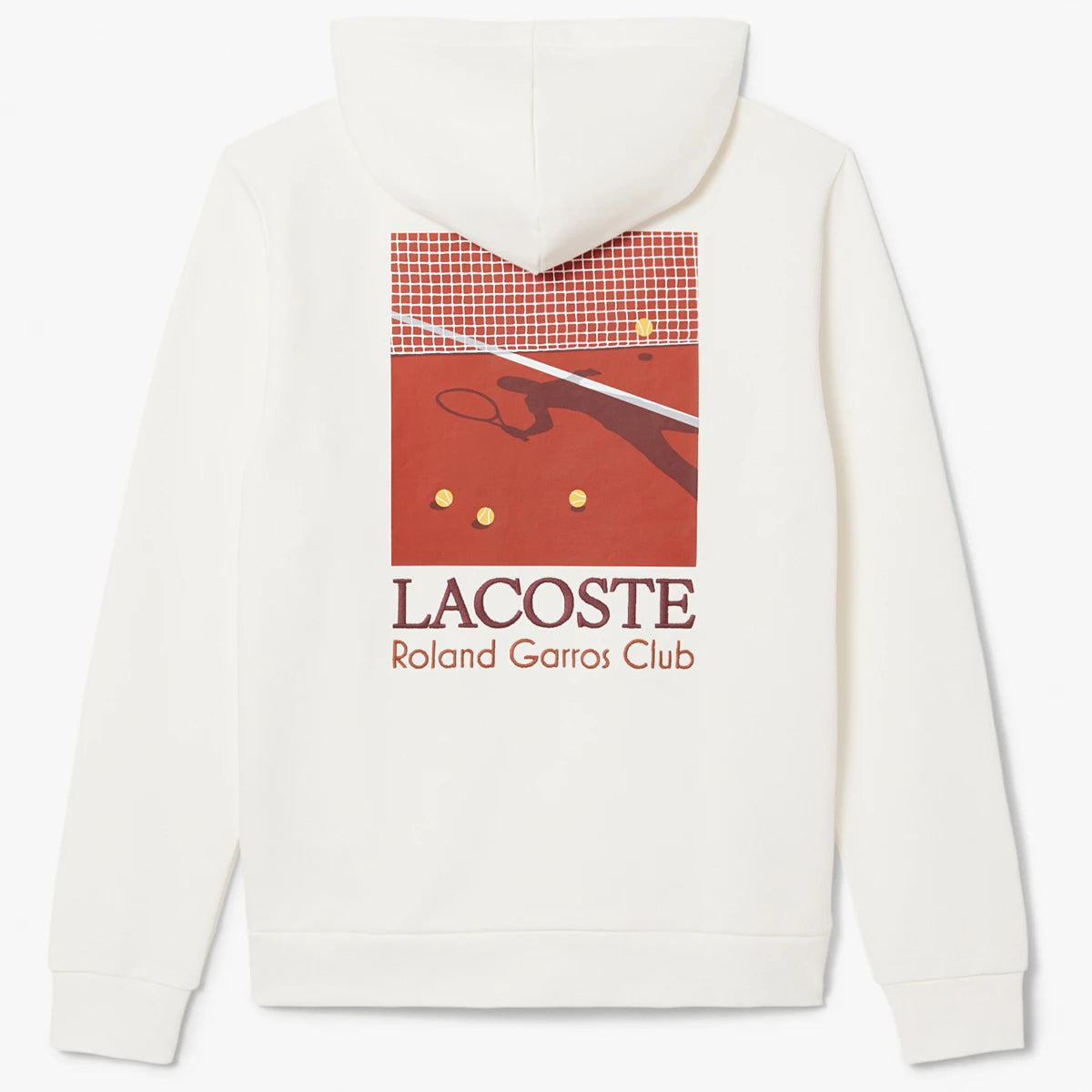 Felpa Lacoste Roland Garros Club Grafica