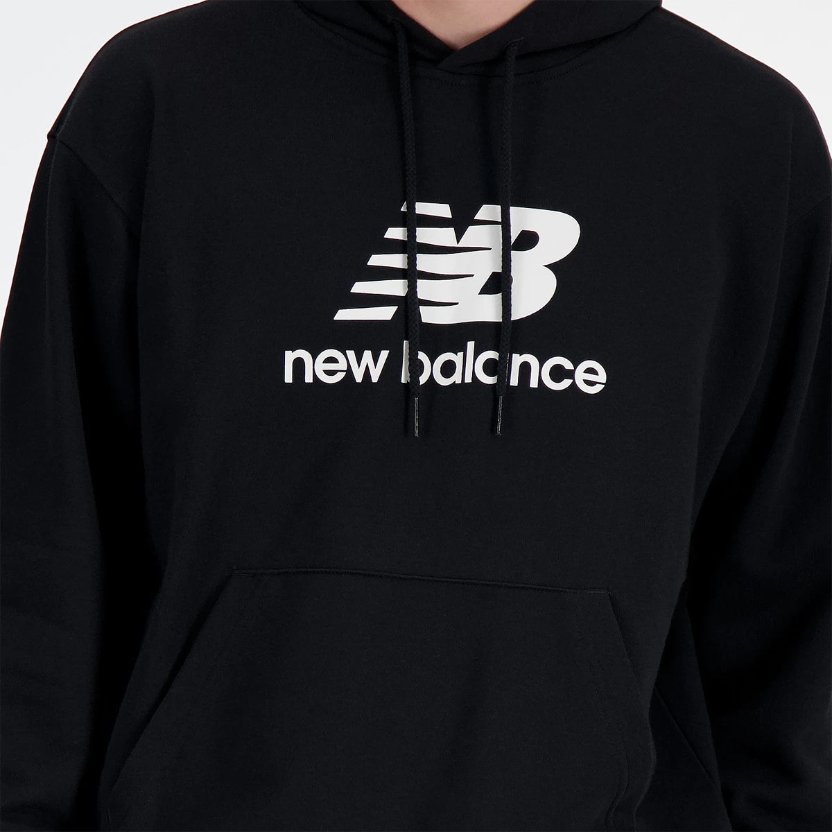 Felpa New Balance con cappuccio in pile