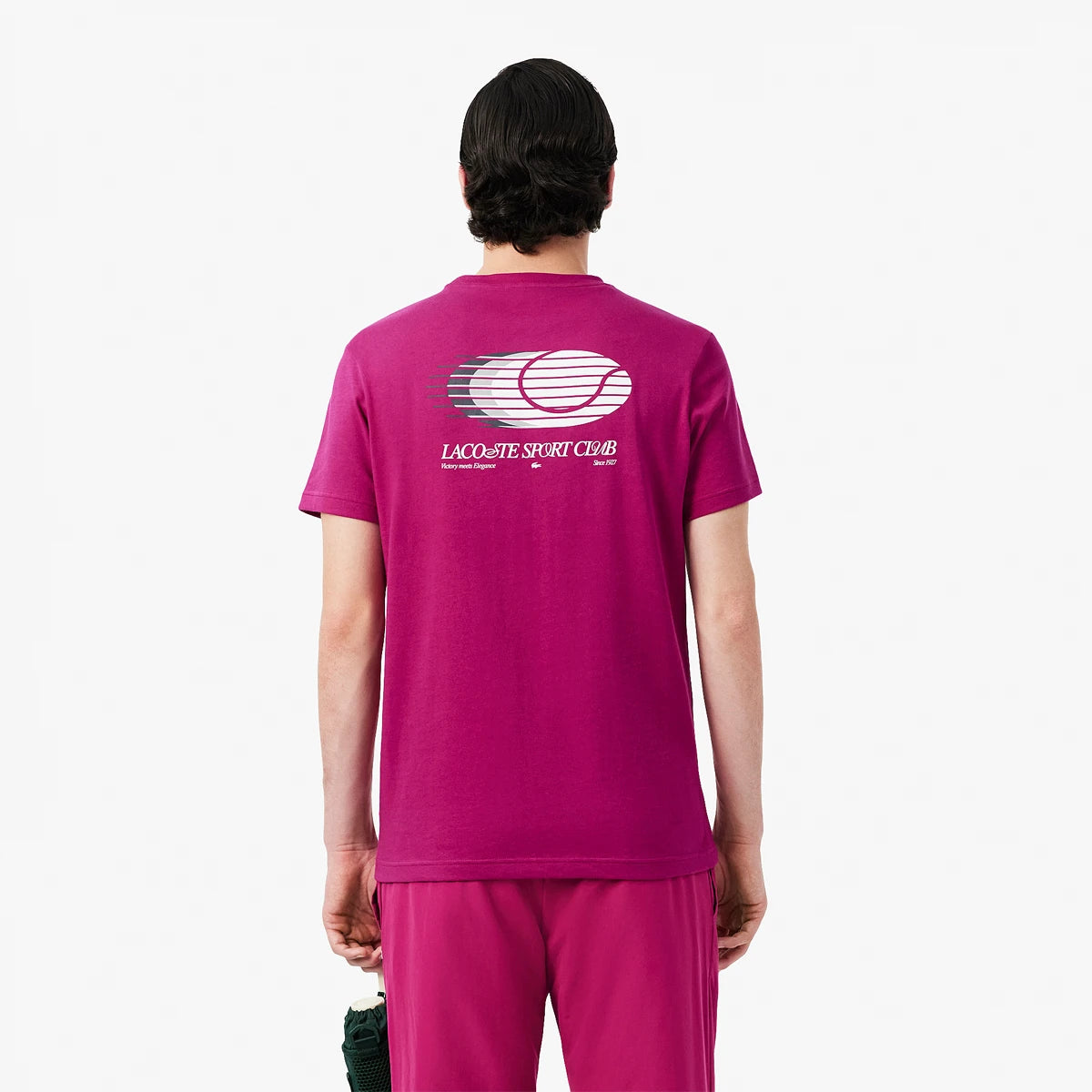 T-Shirt Lacoste Core Performance Training Graphic Pallina da tennis