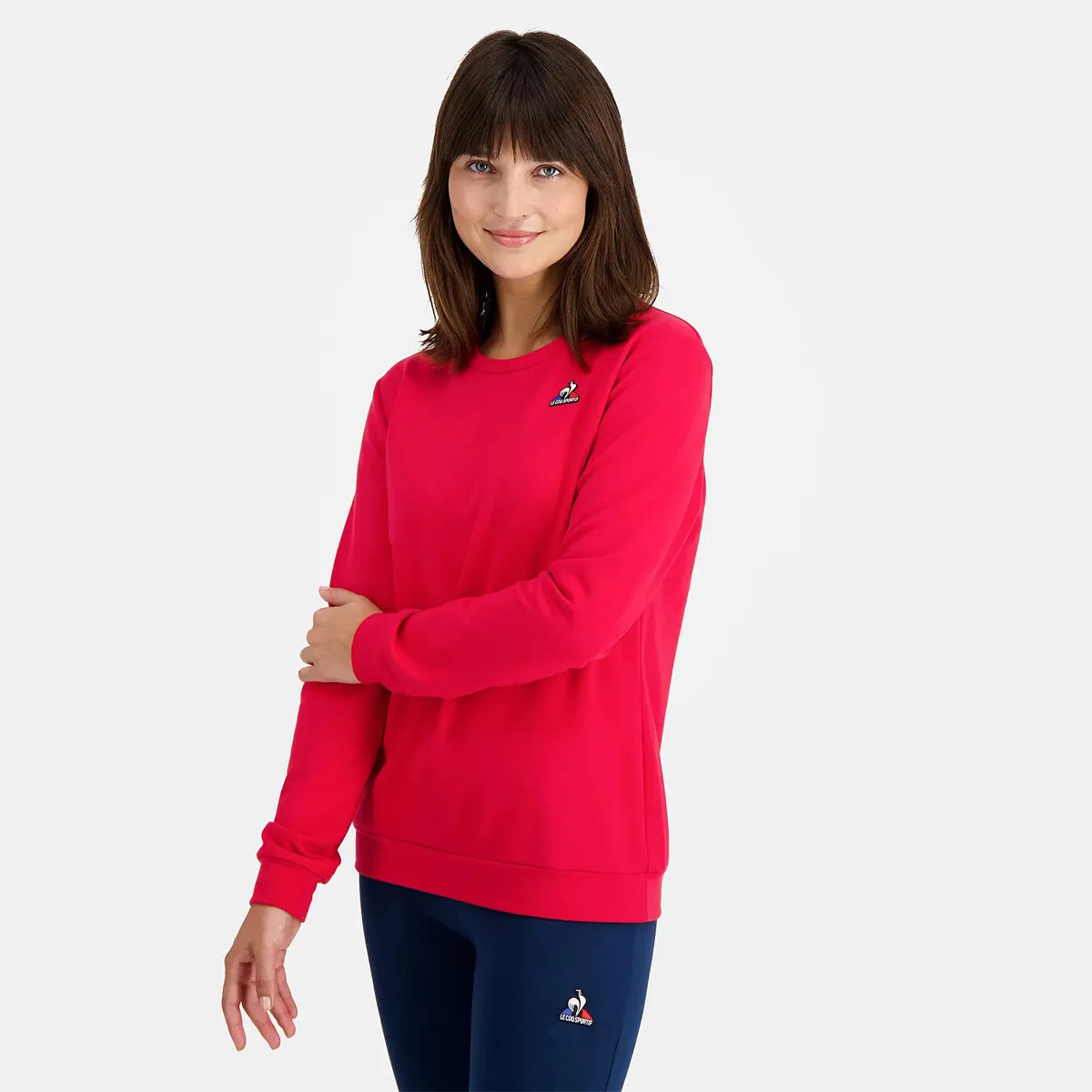 Felpa Le Coq Sportif Donna Essentiels Crew