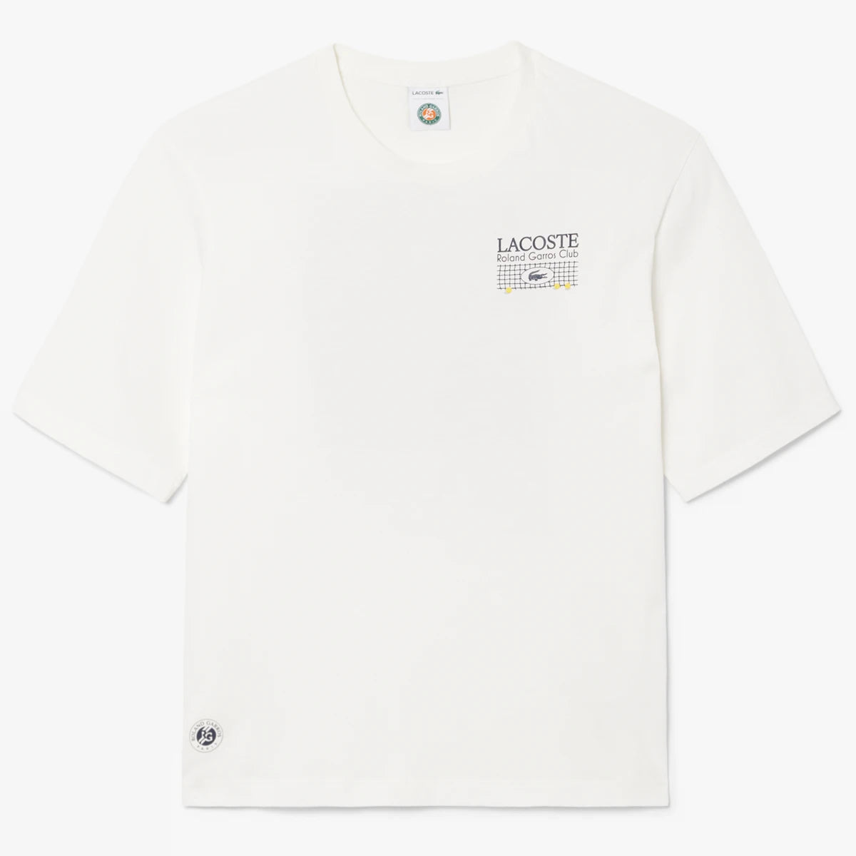 T-Shirt Lacoste Roland Garros Club Grafica
