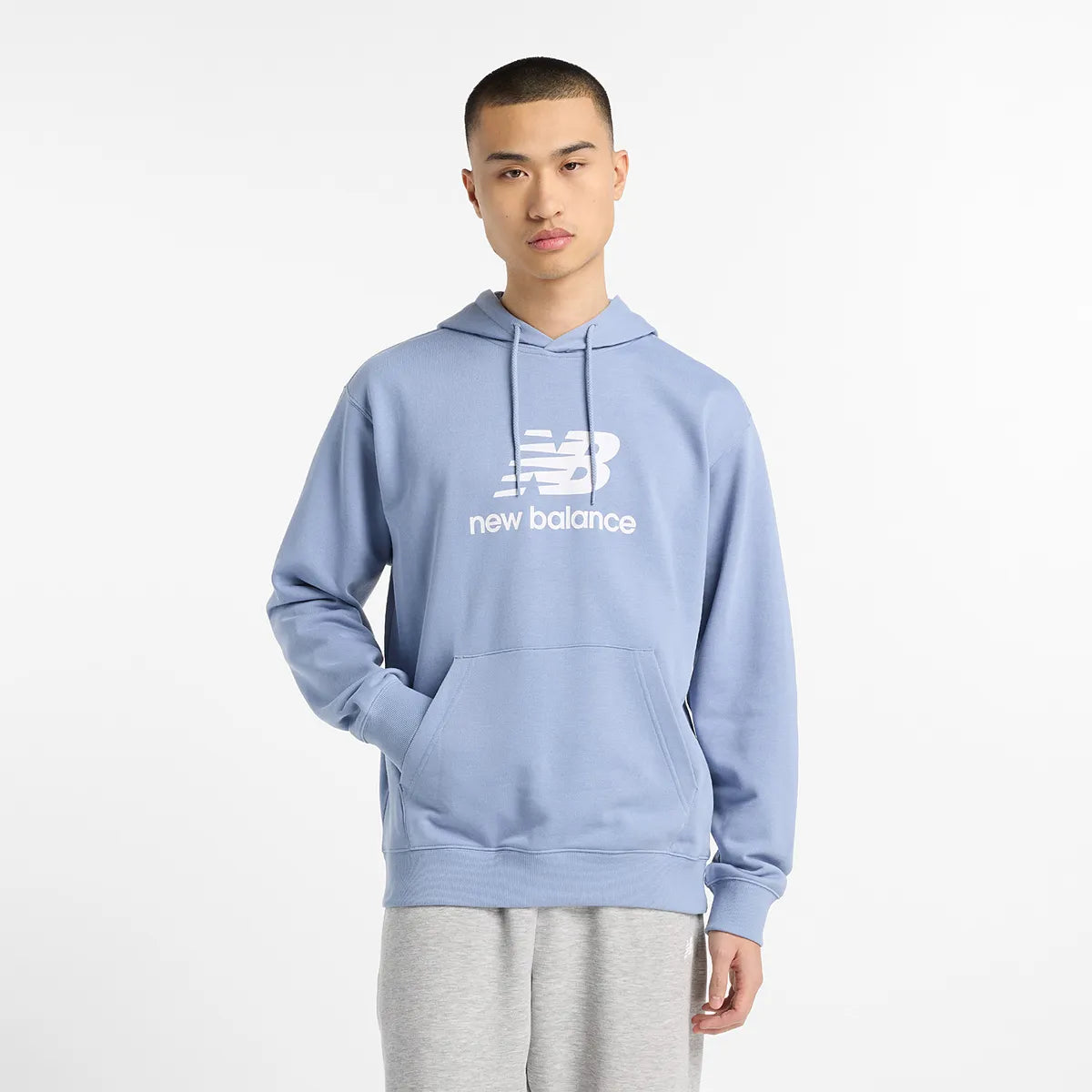 Felpa New Balance Essential Logo con cappuccio