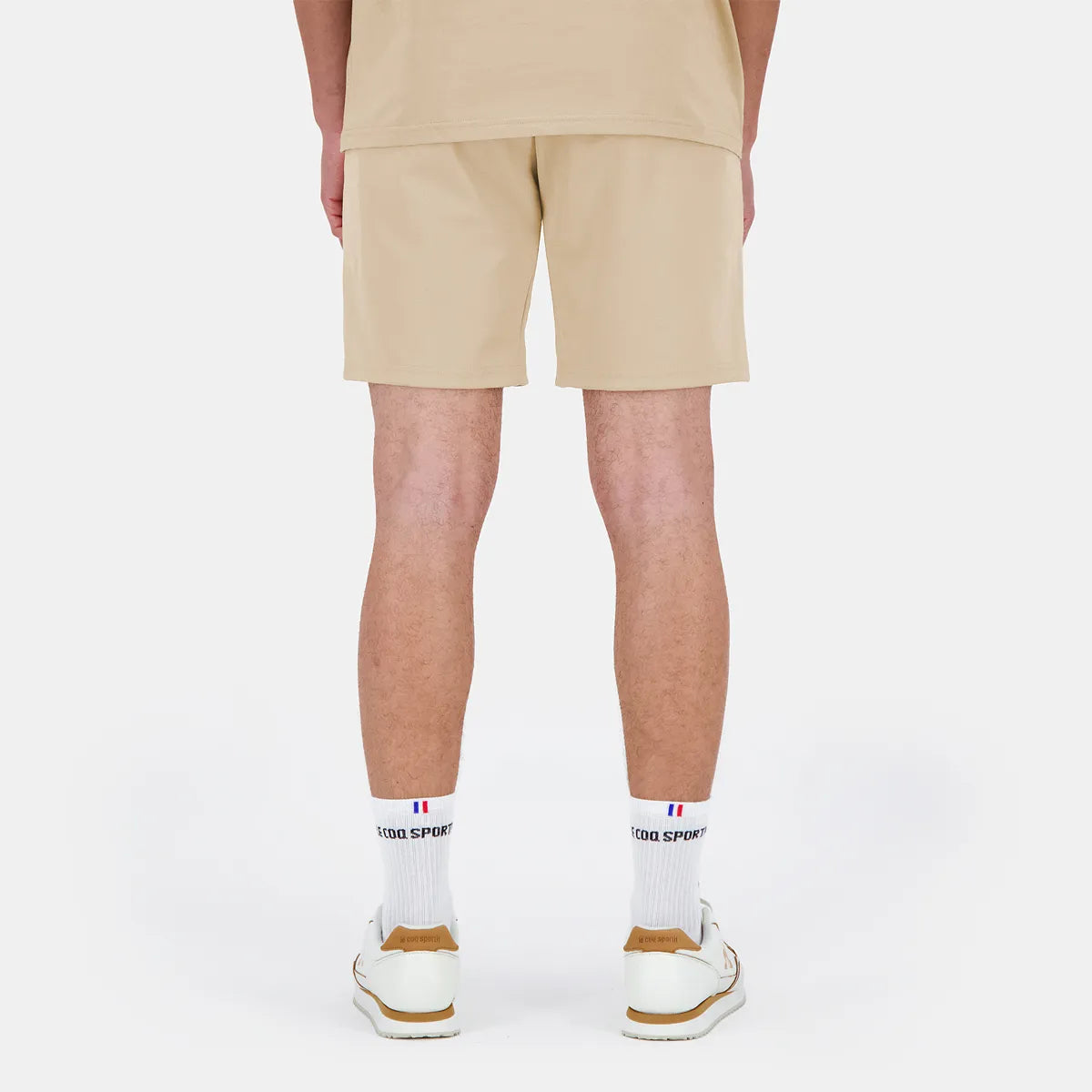 Short Le Coq Sportif Argento