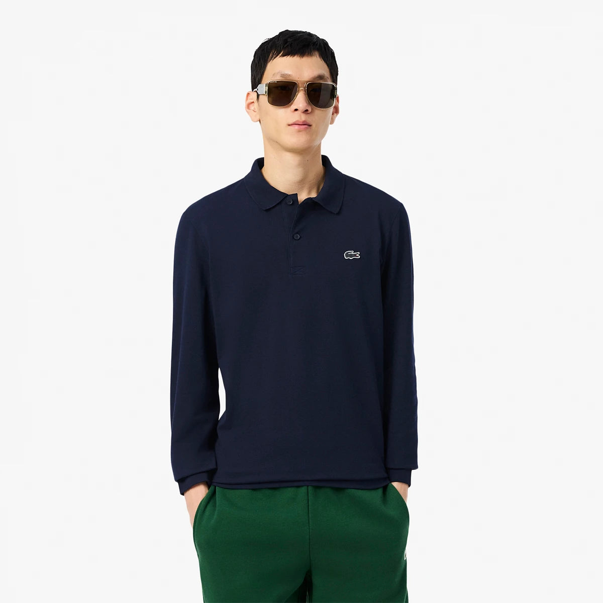 Polo Lacoste Core Performance Maniche Lunghe