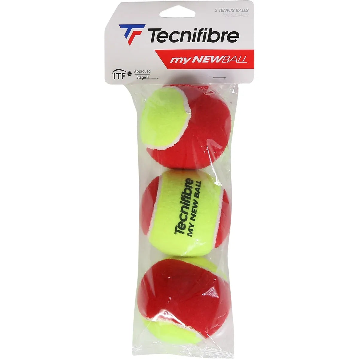 Sacchetto da 3 Palline Tecnifibre My New Ball