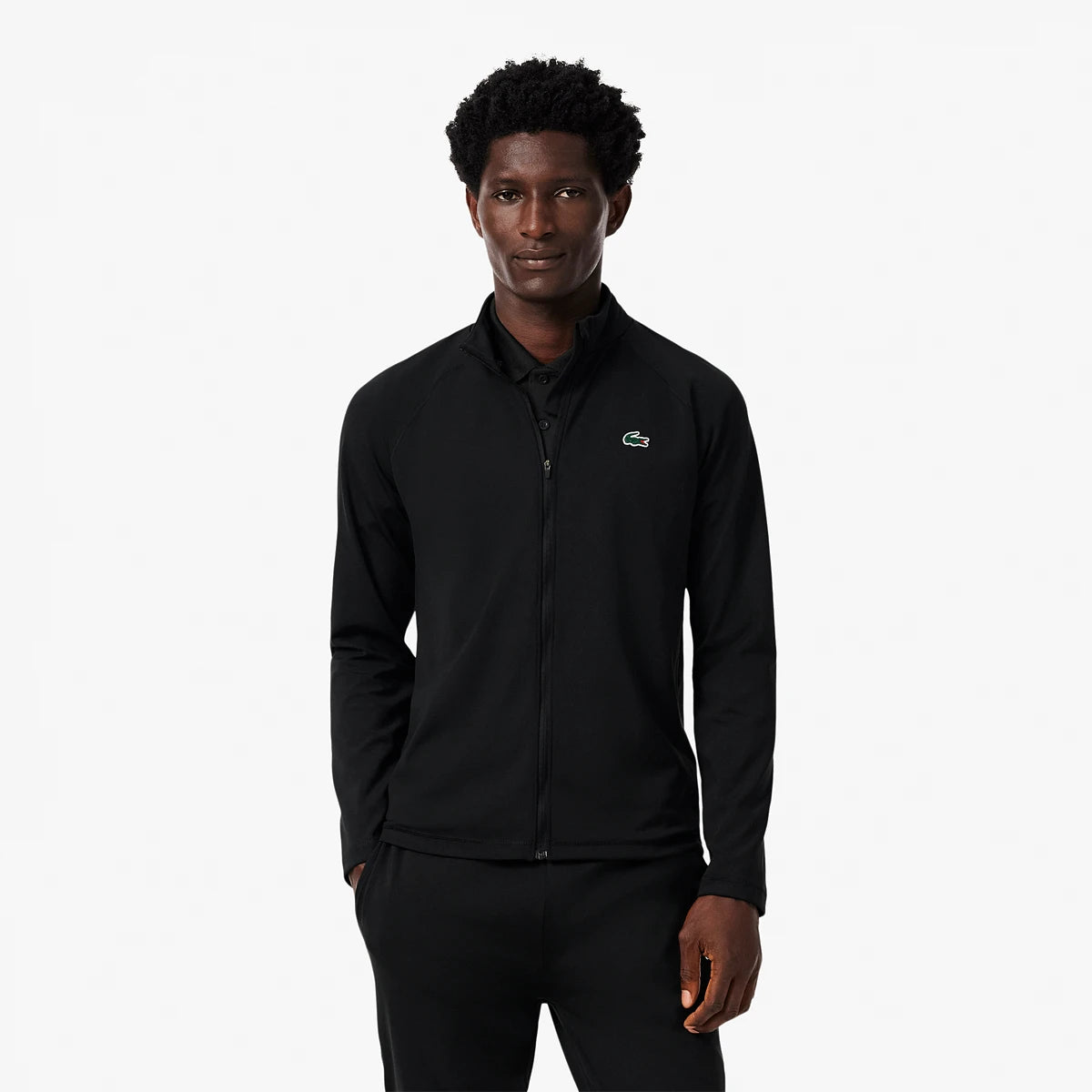 Felpa Lacoste Essentials Maniche Lunghe Full Zip