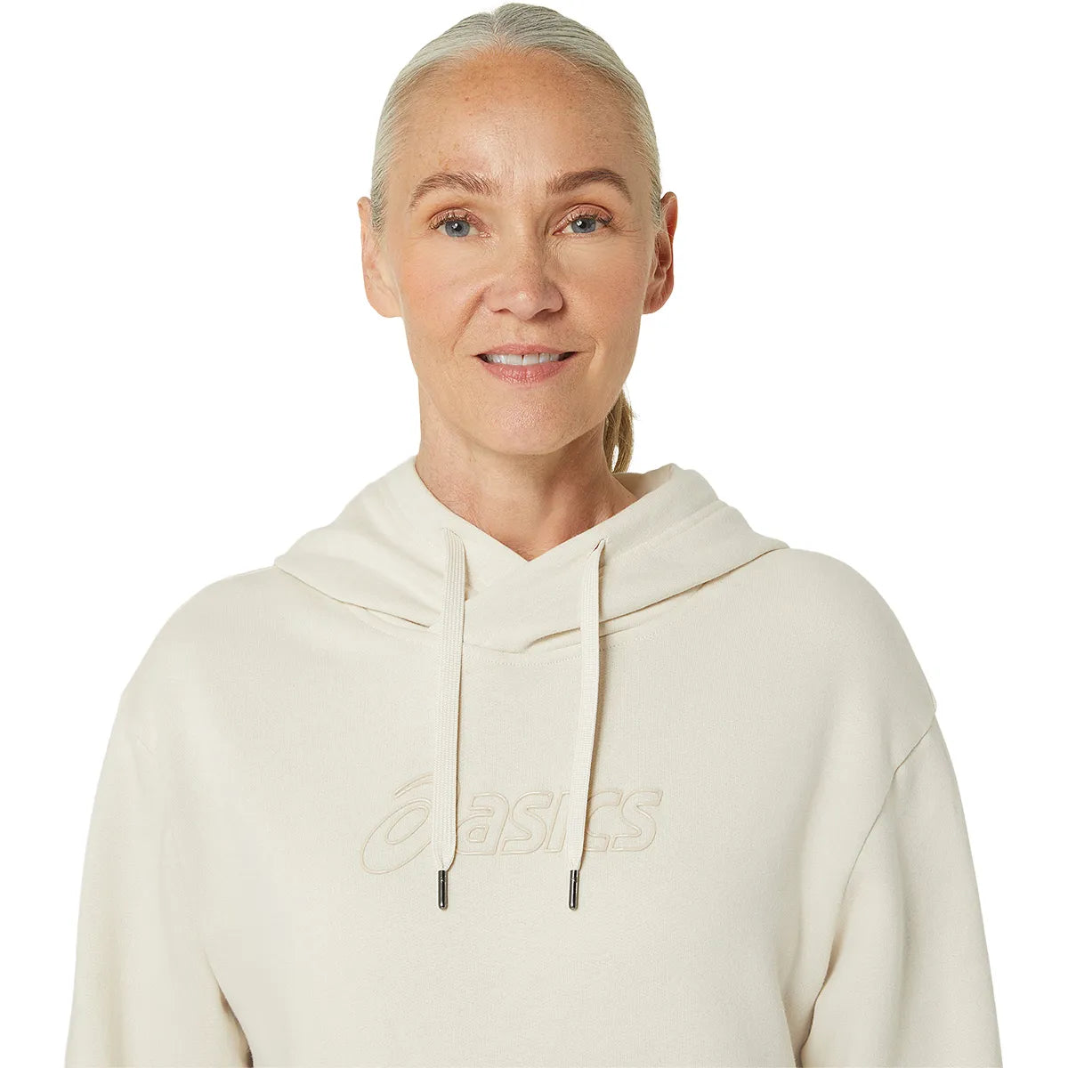 Felpa Asics Donna Training con cappuccio