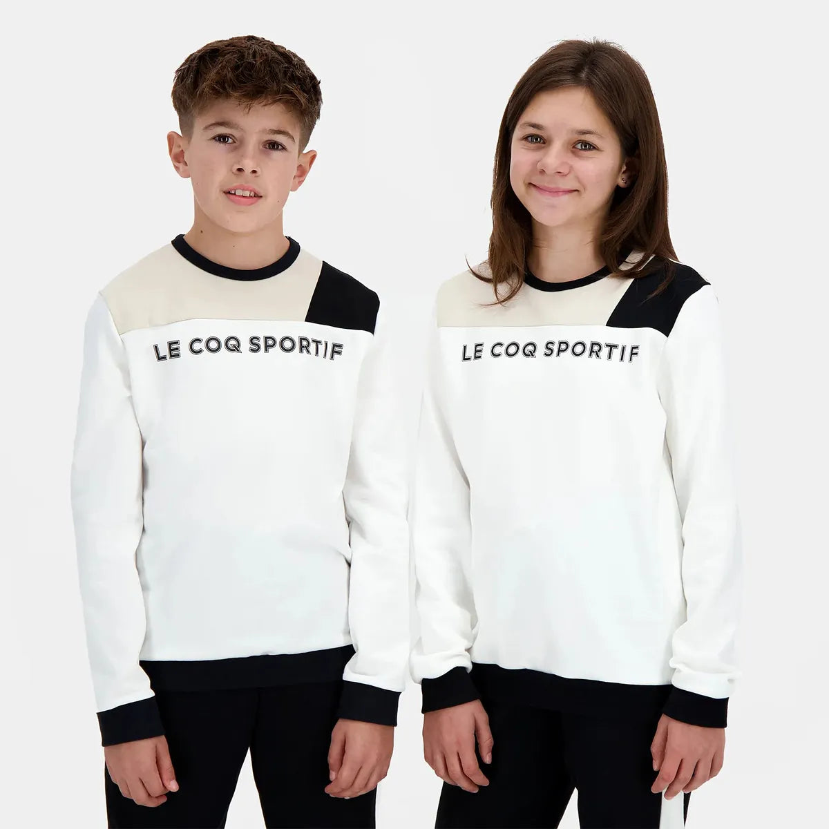 Felpa Le Coq Sportif Junior Graphique Crew