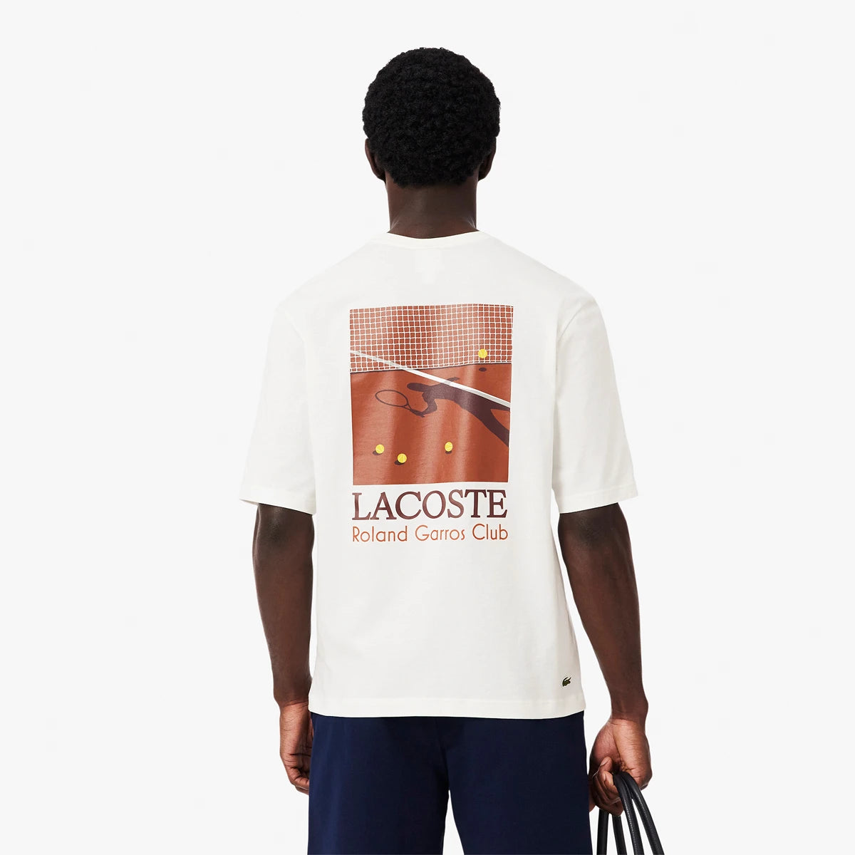 T-Shirt Lacoste Roland Garros Club Grafica