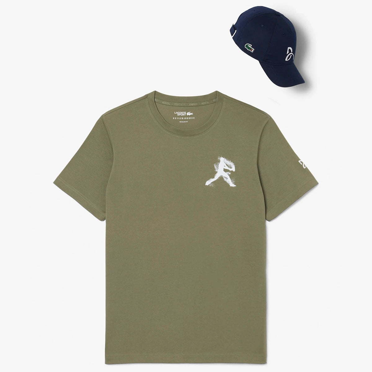Pack Fan Lacoste Djokovic T-Shirt + Cappellino
