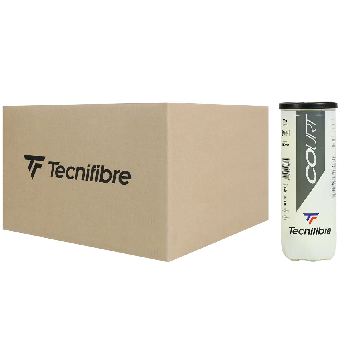 Cartoni da 36 Tubetti da 3 Palline Tecnifibre Court