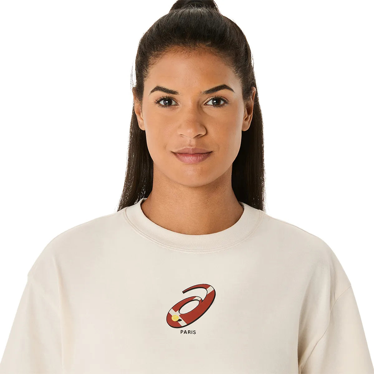 T-Shirt Asics Donna Court Graphic Paris