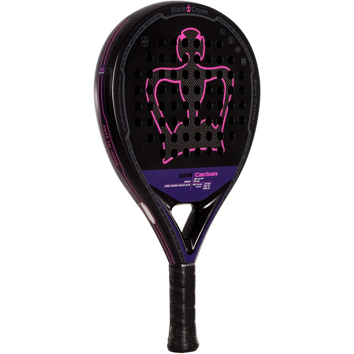 Racchetta da padel Black Crown Win Carbon