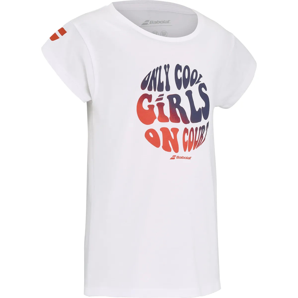 T-Shirt Babolat Junior Ragazza Exercise Cotone