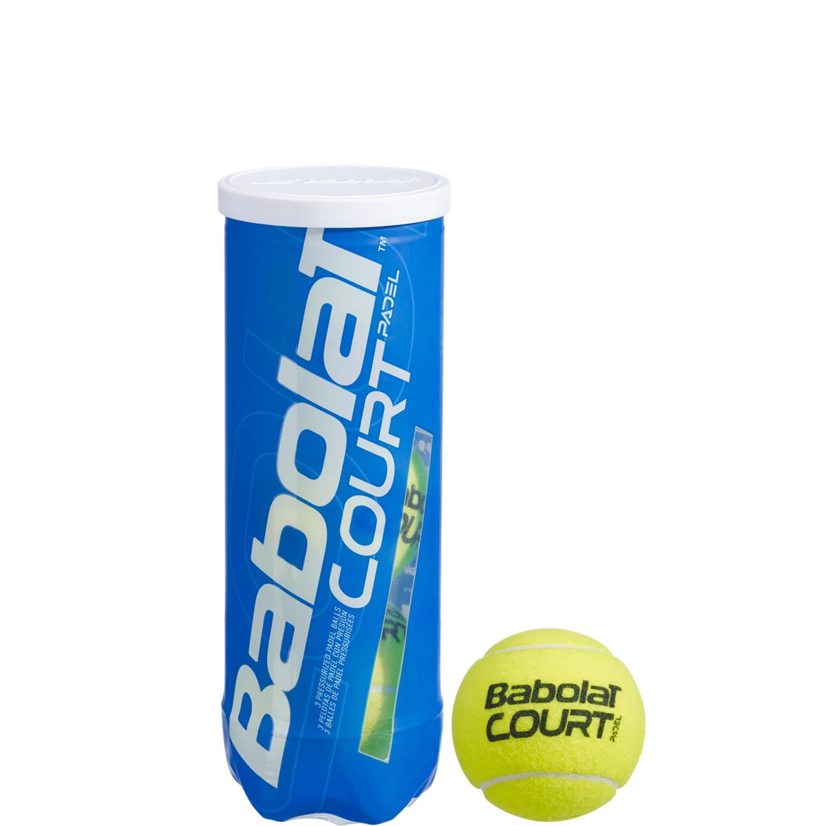 Tubetto da 3 Palline da padel Babolat Court