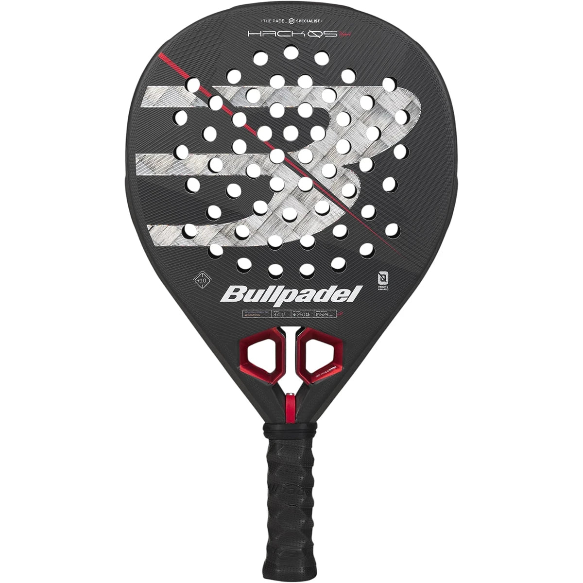 Racchetta Test Padel Bullpadel Hack 05 Hybrid 27