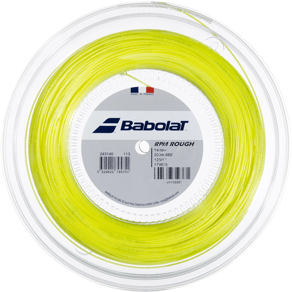 Bobina Babolat Rpm Rough (200 Metri)