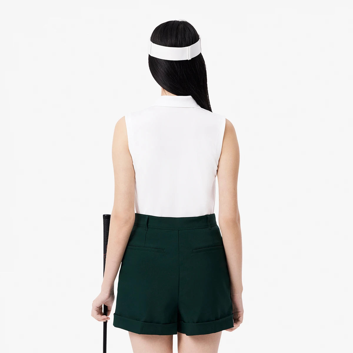 Polo Lacoste Donna Core Performance senza Maniche