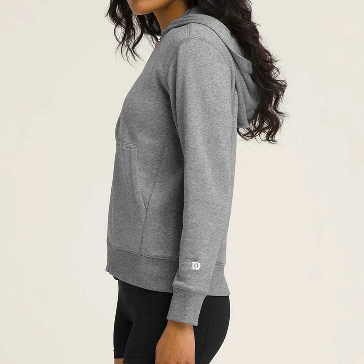 Felpa con cappuccio Wilson Donna Team Zip