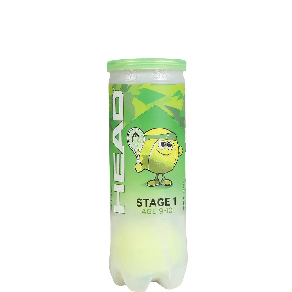 Tubetto da 3 Palline Head Tip Verde