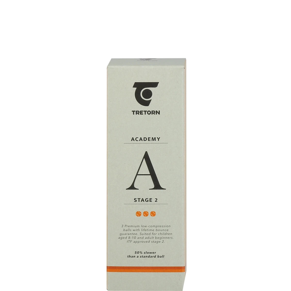 Tubetto da 3 Palline Tretorn Academy Orange