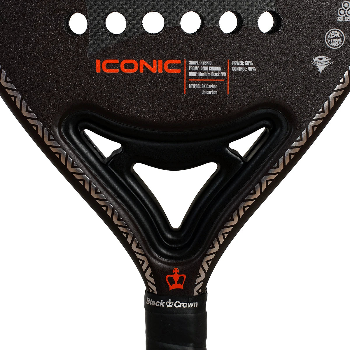 Racchetta da padel Black Crown Iconic