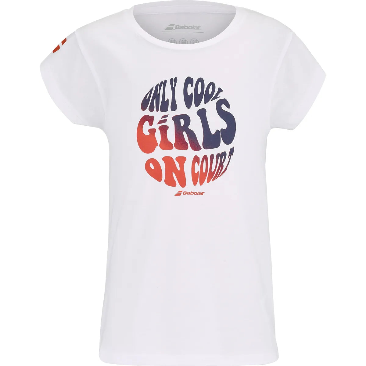 T-Shirt Babolat Junior Ragazza Exercise Cotone