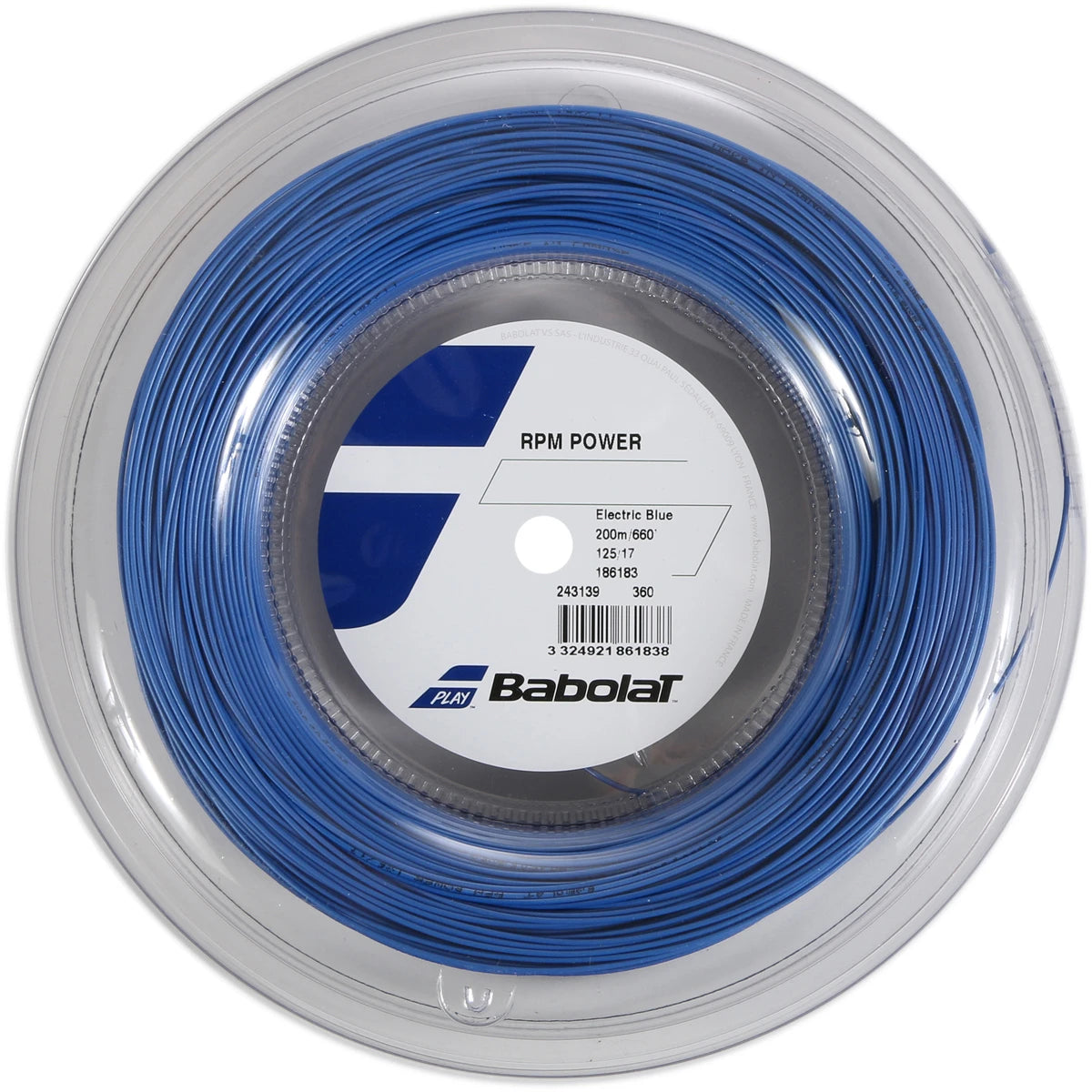 Bobina Babolat Rpm Power (200 Metri)
