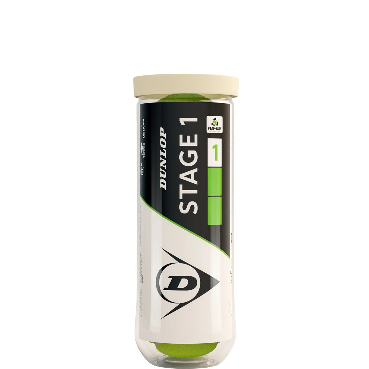 Tubetto da 3 Palline Dunlop Easy Tennis Stage 1