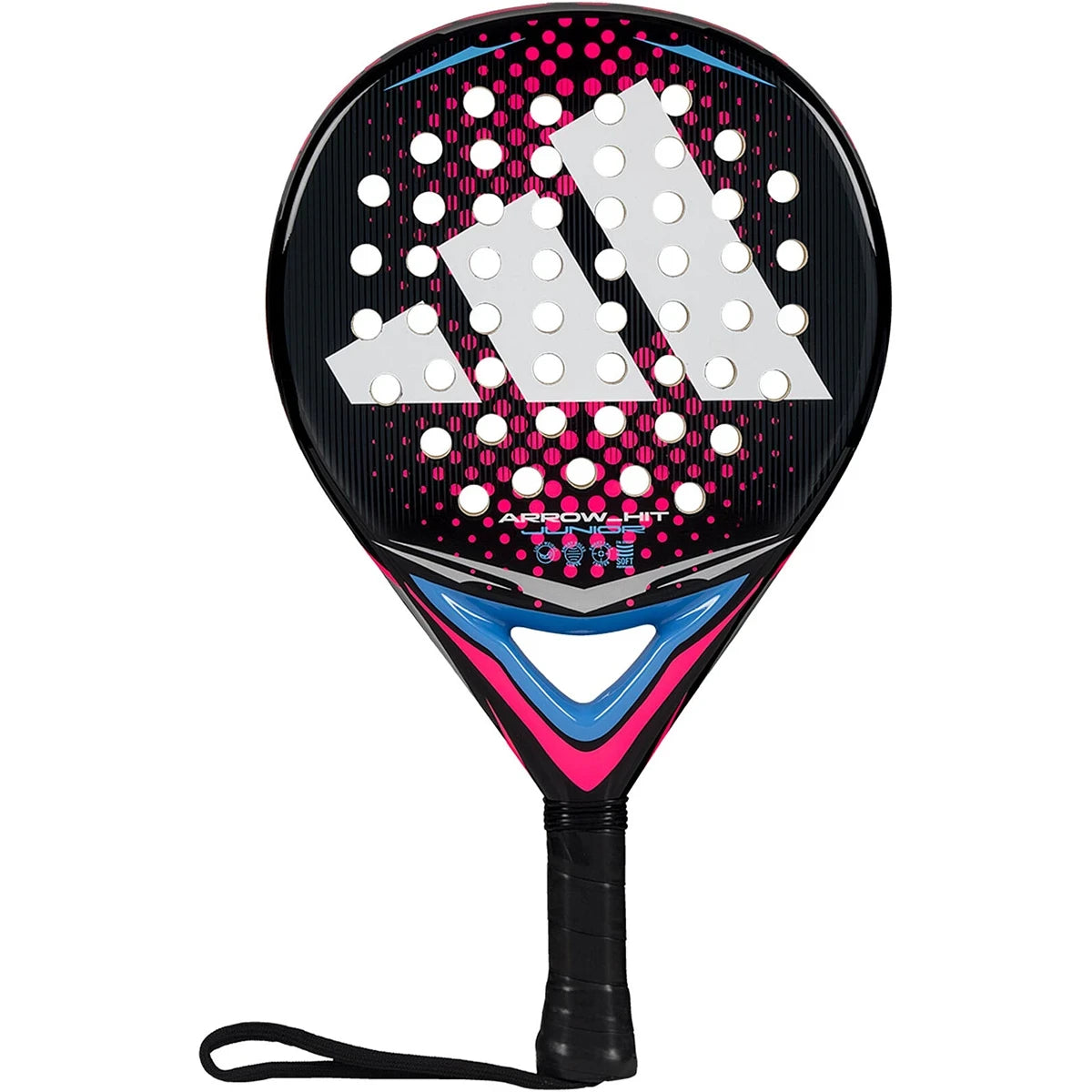 Racchetta da padel adidas Arrow Hit Junior White/Pink