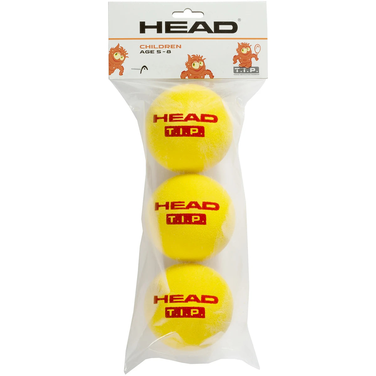Confezione da 3 Palline in Schiuma Head Tip Foam Rosse