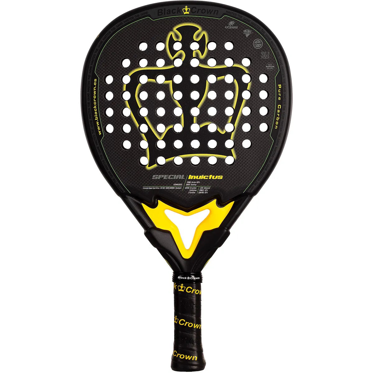 Racchetta da padel Black Crown Special Invictus