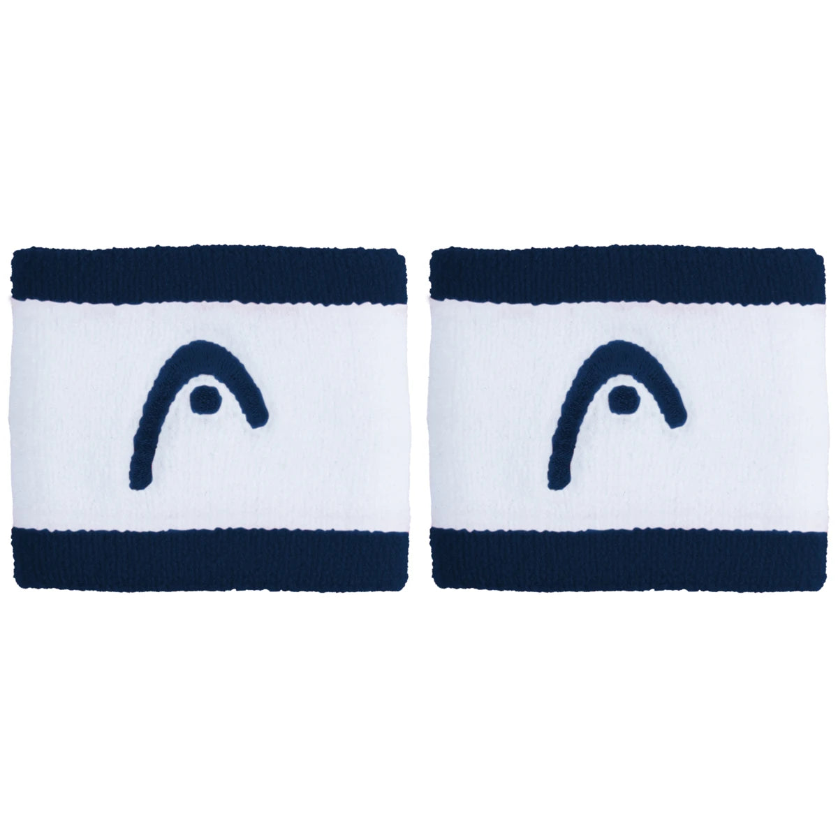 Coppia di Polsini Head Semplice Larghezza 2,5"