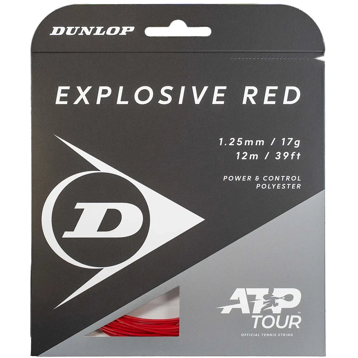 Corda Dunlop Explosive Red (12 Metri)