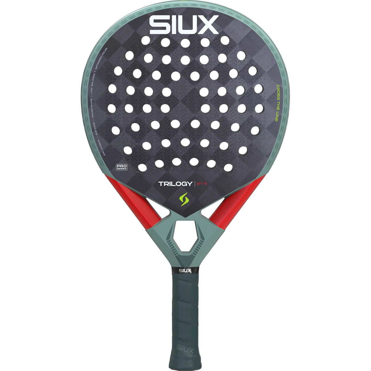 Racchetta Test di Padel Siux Trilogy Pro 2026 Ash Green