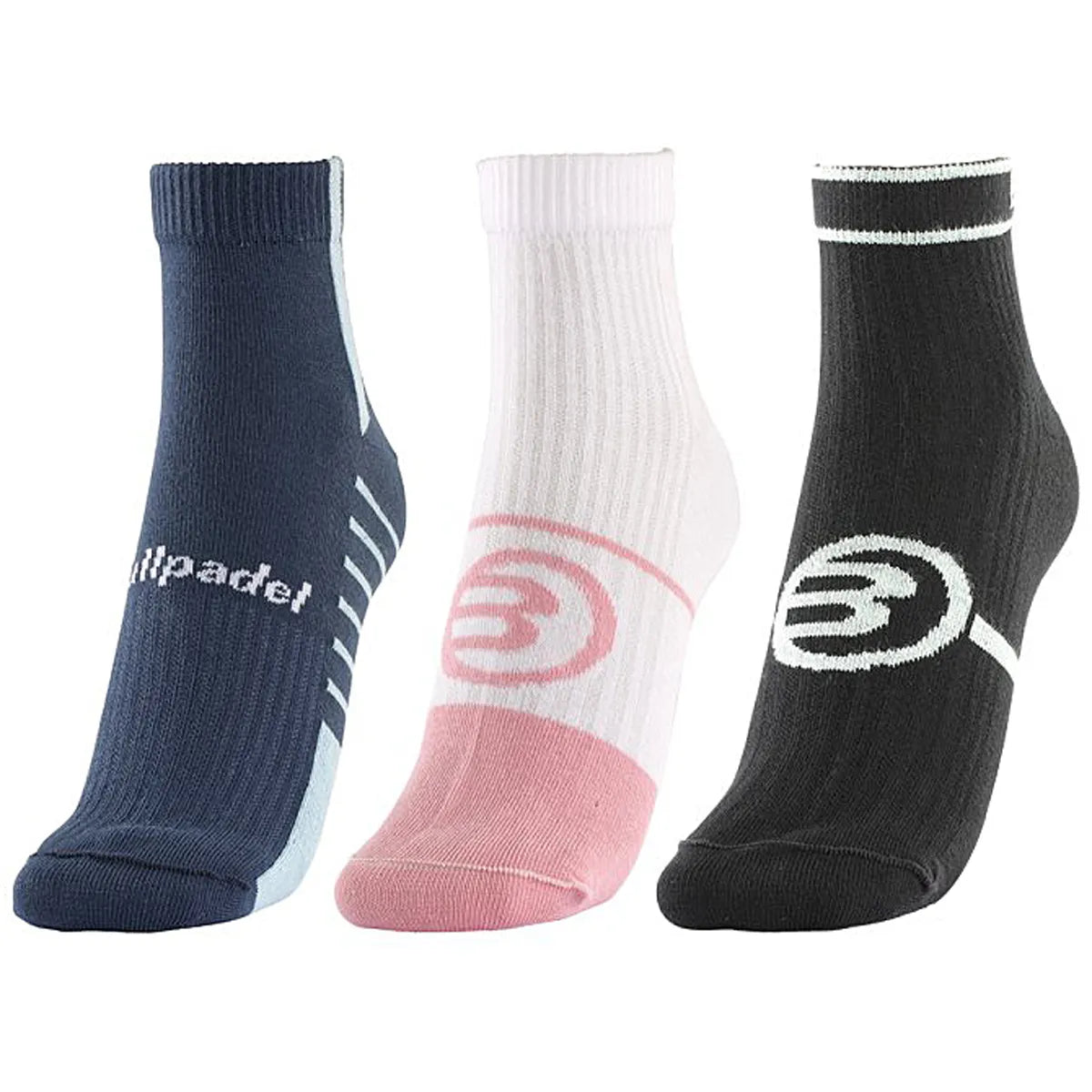 3 Paia di Calzini Bullpadel Bp255 (Ankle)