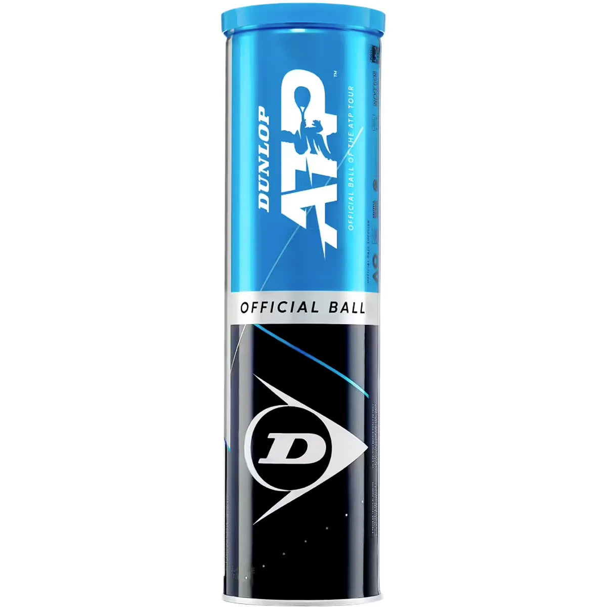 Tubetto da 4 Palline Dunlop Atp (Tubetto Metal)