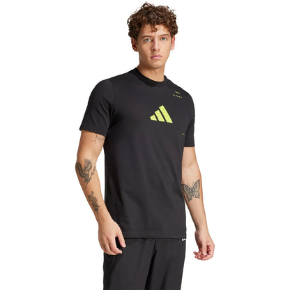 T-Shirt adidas Play Graphic Tennis Cotone