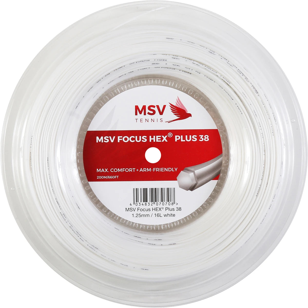 Bobina Msv Focus Hex Plus 38 (200 Metri)